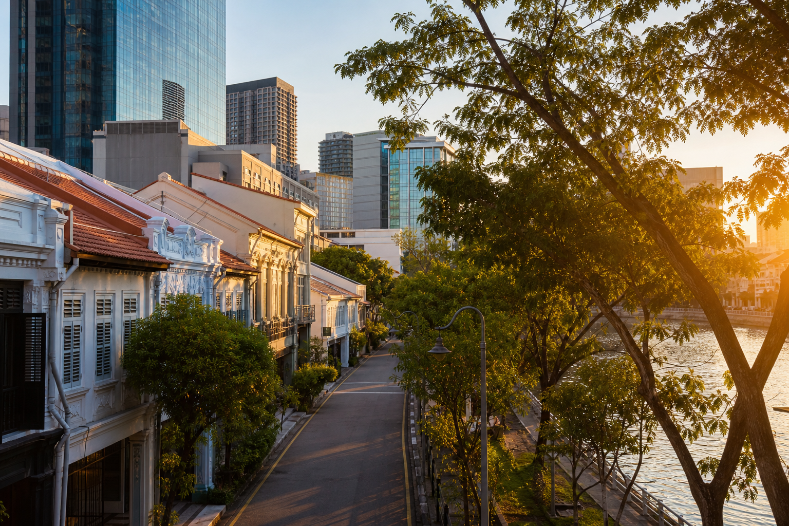 River Valley and Mohamed Sultan advisory corridor, Singapore